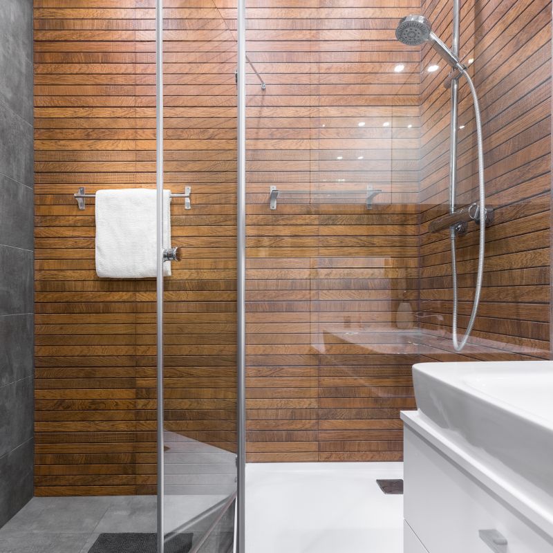 Contemporary Walk-In Shower